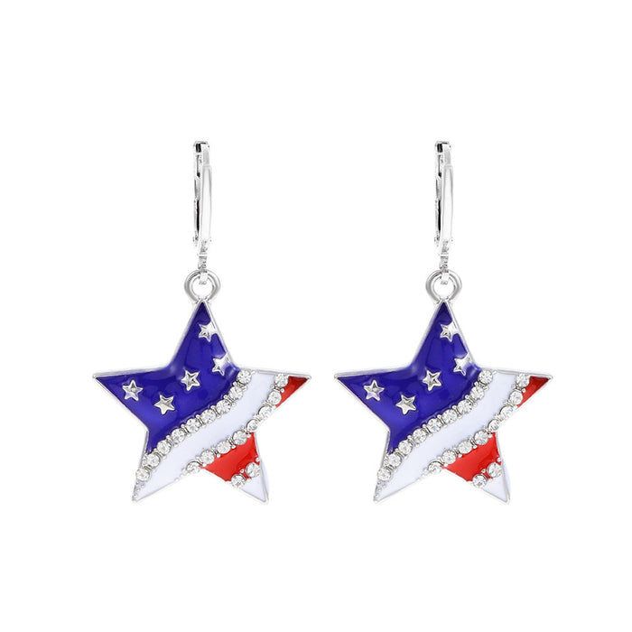 Wholesale 4th of July Independence Day Jewelry Sets JDC-BT-WangD001