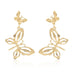 Jewelry WholesaleWholesale pentagram diamond pearl flower butterfly alloy earrings JDC-ES-ManY017 Earrings 满溢 %variant_option1% %variant_option2% %variant_option3%  Factory Price JoyasDeChina Joyas De China