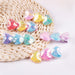 Jewelry WholesaleWholesale cute cartoon rainbow color bag cloth hairpin JDC-HC-OM001 Hair Clips 欧魅 %variant_option1% %variant_option2% %variant_option3%  Factory Price JoyasDeChina Joyas De China