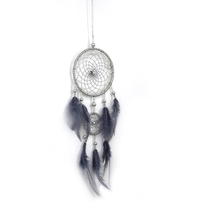 Wholesale Grey Two Dreamcatcher Wall Decoration JDC-DC-LZ057