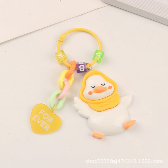 Wholesale Keychain Resin Cute Dog Pendant MOQ≥2 JDC-KC-YiHan028