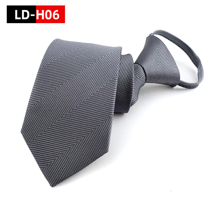 Wholesale Polyester Silk Zipper Tie JDC-TIE-YonF007