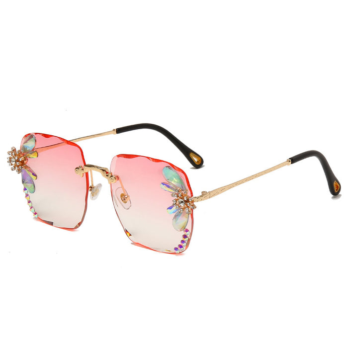 Jewelry Wholesalewholesale women's diamond sunglasses JDC-SG-GuiM005 Sunglasses 闺淼 %variant_option1% %variant_option2% %variant_option3%  Factory Price JoyasDeChina Joyas De China