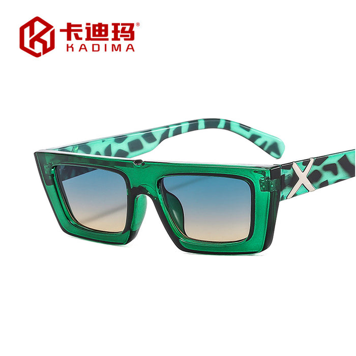 Wholesale Sunglasses PC Small Frame Square Temple X JDC-SG-XiA049