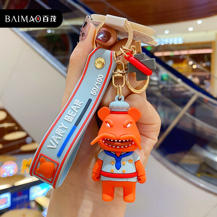 Wholesale cartoon original keychain JDC-KC-BaiM030