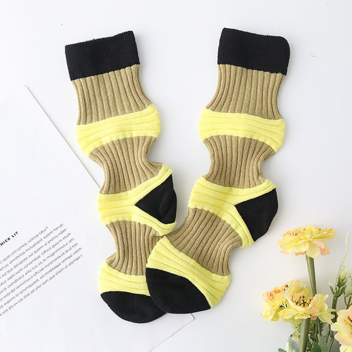 Wholesale Socks Mid Tube Cotton (F) JDC-SK-MaiM002