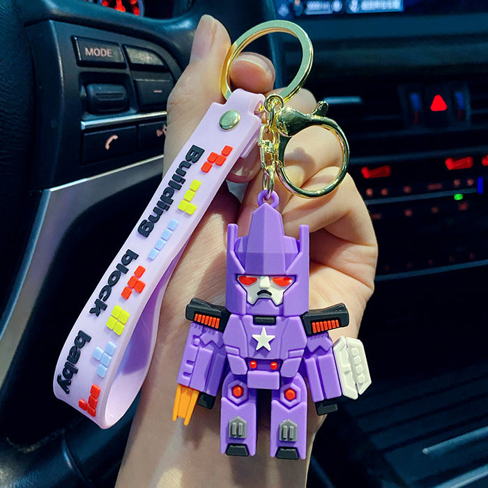 Jewelry WholesaleWholesale Cool Building Blocks Exquisite Epoxy Keychain JDC-KC-Yaoyun008 Keychains 瑶韵 %variant_option1% %variant_option2% %variant_option3%  Factory Price JoyasDeChina Joyas De China