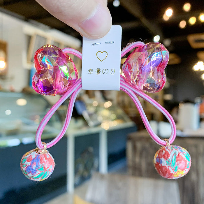 Color al por mayor amor Cabello Floral Floral Ball Accesorios para el cabello JDC-HS-GGM002