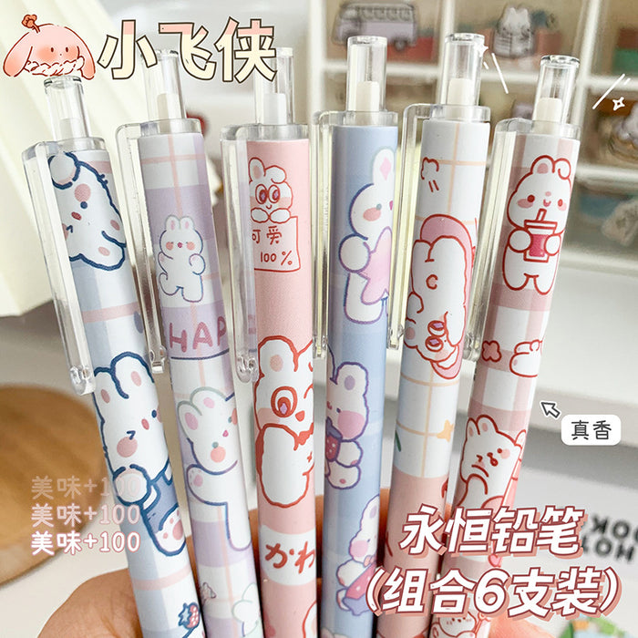 Wholesale Plastic Cartoon Press Eternal Pen MOQ≥6 JDC-BP-chsh003