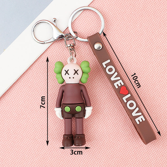 Wholesale Keychains PVC Hardware Cute Cartoon (M) JDC-KC-KuW008