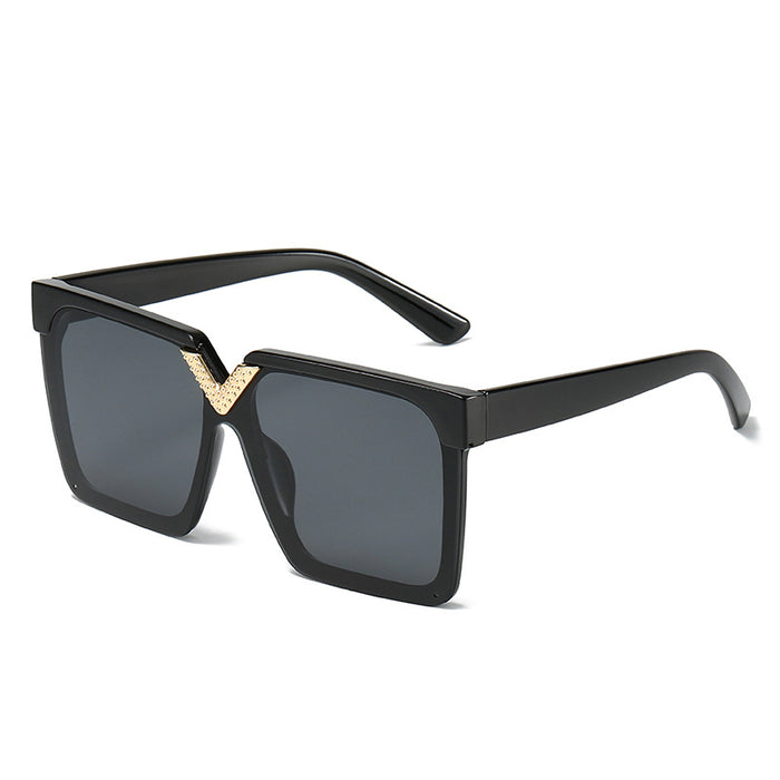 Wholesale PC Lens Square V Sunglasses JDC-SG-XiY005