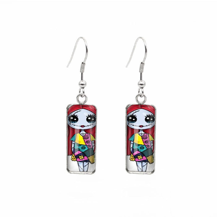 Wholesale Earrings Stainless Steel Halloween Horror Earrings MOQ≥2 JDC-ES-XiangL024