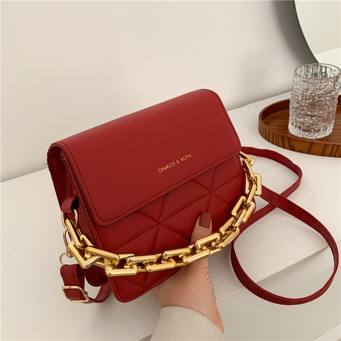 Wholesale PU Rhombus Chain Shoulder Bag JDC-SD-HZD031