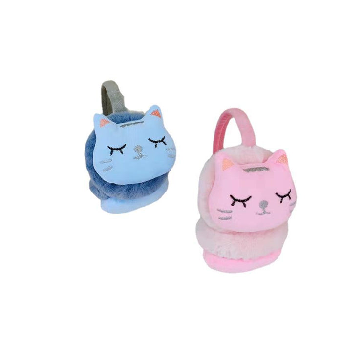 Wholesale Earmuff Plush Warm Winter Thick Cute Cartoon (M) MOQ≥3 JDC-EF-AiMan005