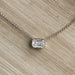 Jewelry WholesaleWholesale single diamond rectangular zircon necklace JDC-NE-Caos007 Necklaces 曹适 %variant_option1% %variant_option2% %variant_option3%  Factory Price JoyasDeChina Joyas De China