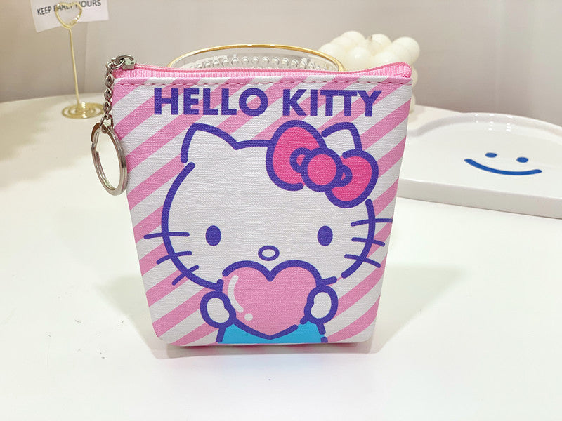 Wholesale cute cartoon coin purse student children loose wallet keychain JDC-KC-CYJ002