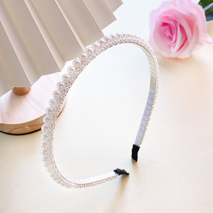 Wholesale pearl headband hair accessories headband headwear wild match JDC-HD-YYang016