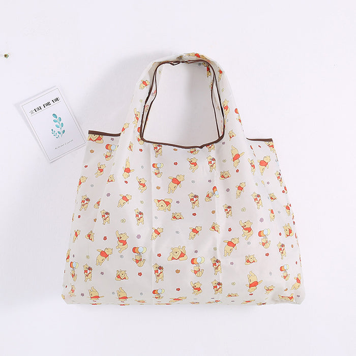 Wholesale Cartoon Cloth Shopping Bag Folding Eco-Friendly Tote Bag (F) MOQ≥10 JDC-HB-Xinka001