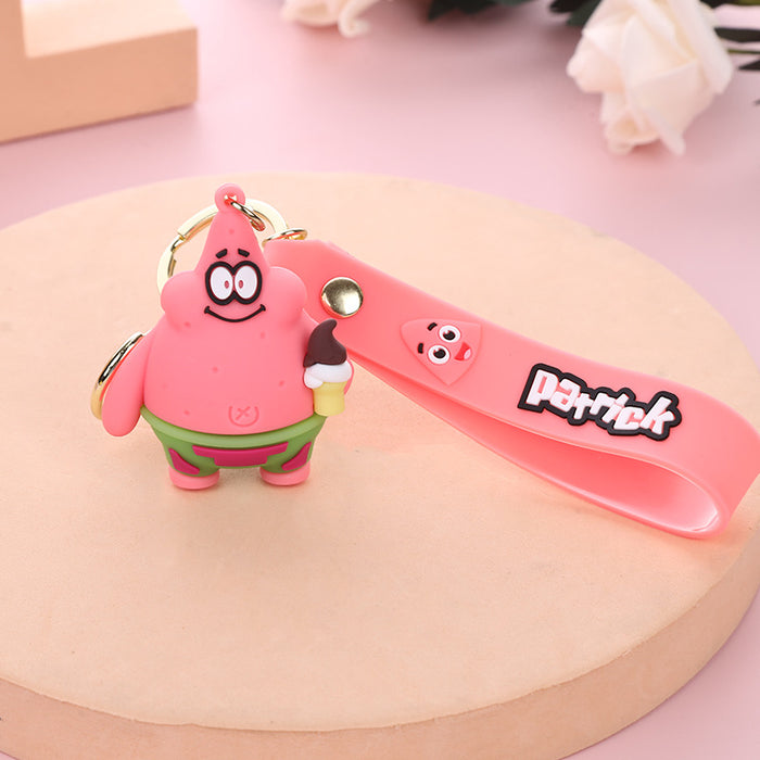 Wholesale Keychain Silicone Cute Cartoon Pendant MOQ≥2 (M) JDC-KC-ZhenT003