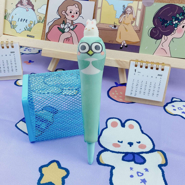 Wholesale Decompression Cartoon Plastic Ballpoint Pen MOQ≥2 JDC-BP-XHZ003