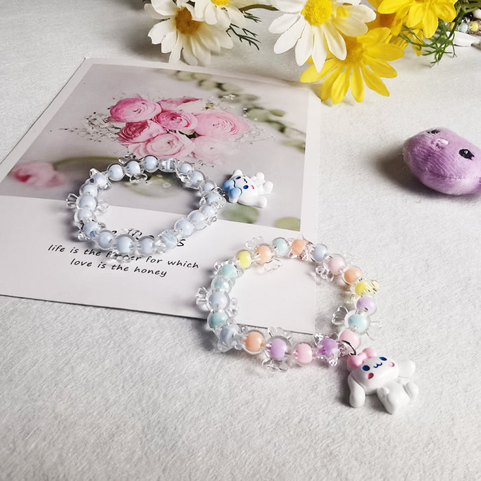 Wholesale candy color children's bracelet cartoon cute animals JDC-BT-LiM009