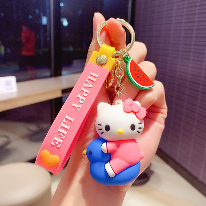 Wholesale Keychains For Backpacks Cartoon PVC Cute Keychain (M) JDC-KC-OShi024