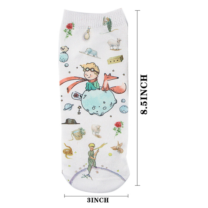 Wholesale Socks Cotton Cartoon Four Seasons Applicable JDC-SK-QingT001