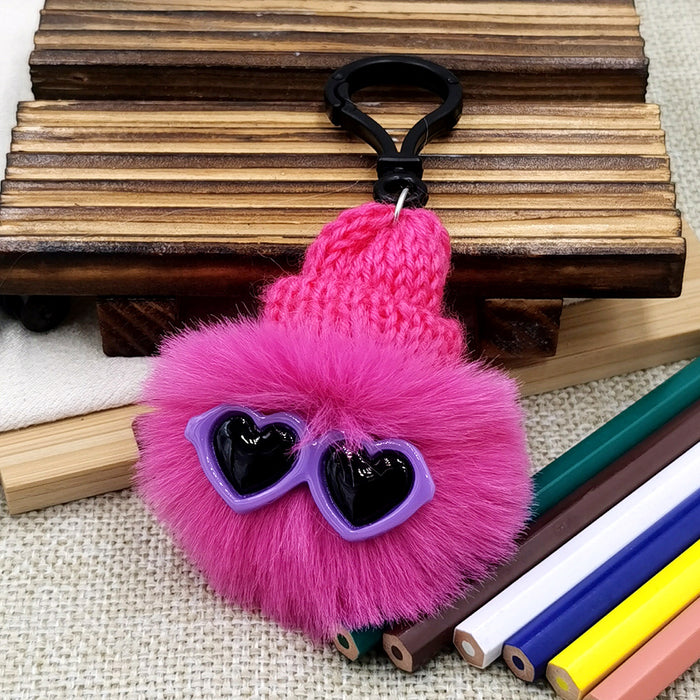 Jewelry WholesaleWholesale small briquette plush keychain JDC-KC-QiShi008 Keychains 奇释 %variant_option1% %variant_option2% %variant_option3%  Factory Price JoyasDeChina Joyas De China