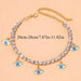 Jewelry WholesaleWholesale Full Drill Devil's Eye Rhinestone Anklet JDC-AS-XinS022 Anklets 心饰 %variant_option1% %variant_option2% %variant_option3%  Factory Price JoyasDeChina Joyas De China
