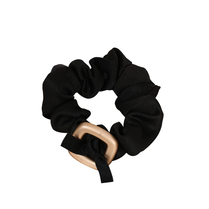 Wholesale Bow Pearl Rhinestone Cloth Hair Scrunchies MOQ≥2 JDC-HS-FengHan001