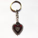 Jewelry WholesaleWholesale Gothic Punk Devil Eyes Black Rose Heart Alloy Keychain MOQ≥3 JDC-KC-SYong001 Keychains 诗勇 %variant_option1% %variant_option2% %variant_option3%  Factory Price JoyasDeChina Joyas De China