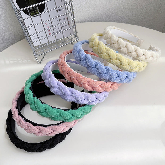 Wholesale small fresh face wash cute headband MOQ≥2 JDC-HD-YYang010