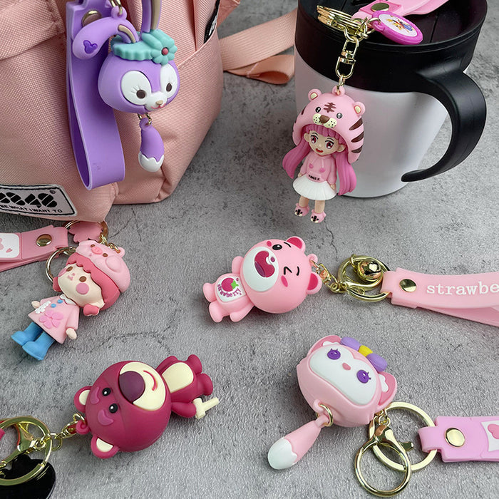 Jewelry WholesaleWholesale Cartoon PVC Cute Keychain JDC-KC-MiaoY003 Keychains 妙意 %variant_option1% %variant_option2% %variant_option3%  Factory Price JoyasDeChina Joyas De China