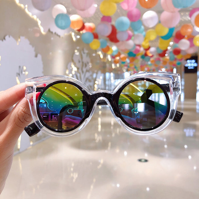 Jewelry WholesaleWholesale kids cartoon love color sunglasses JDC-SG-HengX010 Sunglasses 恒曦 %variant_option1% %variant_option2% %variant_option3%  Factory Price JoyasDeChina Joyas De China