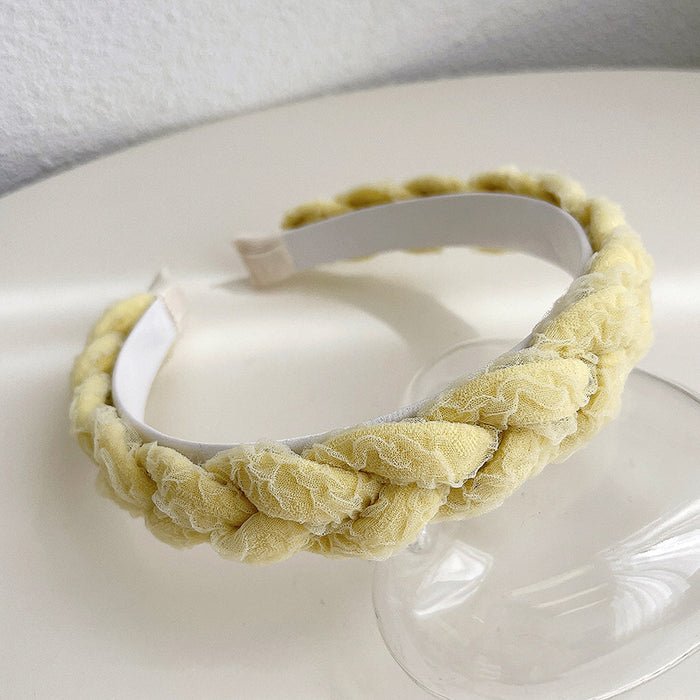 Wholesale small fresh face wash cute headband MOQ≥2 JDC-HD-YYang010