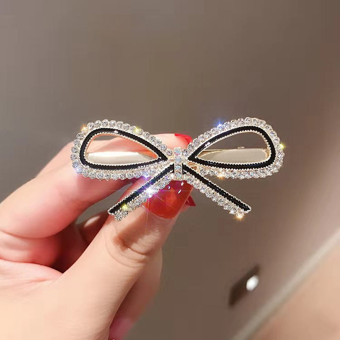 Jewelry WholesaleWholesale Rhinestone Pearl Bow Metal Hair Clip JDC-HC-Yongh003 Hair Clips 永恒 %variant_option1% %variant_option2% %variant_option3%  Factory Price JoyasDeChina Joyas De China