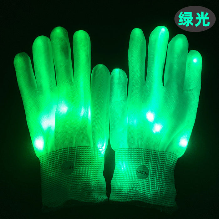 Wholesale Toy Halloween Glowing Gloves Led Glitter MOQ≥2 JDC-FT-Huand001