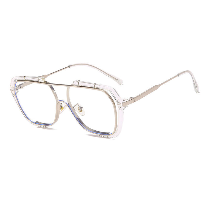 Jewelry WholesaleWholesale Frameless Large Frame Resin Lens PC Metal Sunglasses JDC-SG-JinF032 Sunglasses 季丰 %variant_option1% %variant_option2% %variant_option3%  Factory Price JoyasDeChina Joyas De China