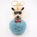 Jewelry WholesaleWholesale French Bulldog Alloy Faux Hair PVC Hairball Pom Pom  Keychain JDC-KC-Zuge017 Keychains 祖格 %variant_option1% %variant_option2% %variant_option3%  Factory Price JoyasDeChina Joyas De China