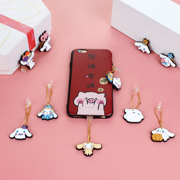 Wholesale Mobile Phone Dust Plug PVC Cute Cartoon Pendant MOQ≥3 (S) JDC-PC-ZhongJ001