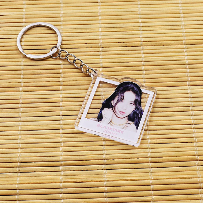 Wholesale Star Acrylic Double Sided Keychain JDC-KC-SBo005