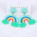 Jewelry WholesaleWholesale cartoon rainbow flower forest temperament acrylic earrings JDC-ES-DUAI003 Earrings 渡爱 %variant_option1% %variant_option2% %variant_option3%  Factory Price JoyasDeChina Joyas De China