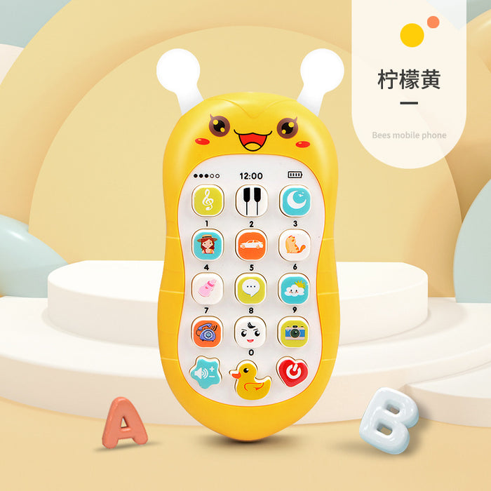 Jewelry WholesaleWholesale Kids Cartoon Toothpaste Bee Mobile Phone Baby Toy JDC-FT-ZYX014 fidgets toy 智优星 %variant_option1% %variant_option2% %variant_option3%  Factory Price JoyasDeChina Joyas De China