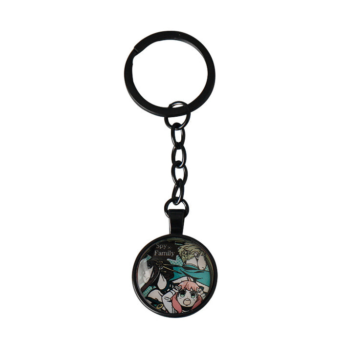 Wholesale Keychain Alloy Cute Anime Time Jewel Pendant (M) JDC-KC-AWen023