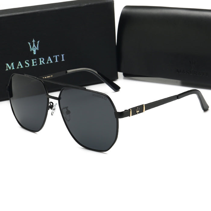 Wholesale Large Frame Sunglasses Maserati Polarized Driving Glasses JDC-SG-OuSK005