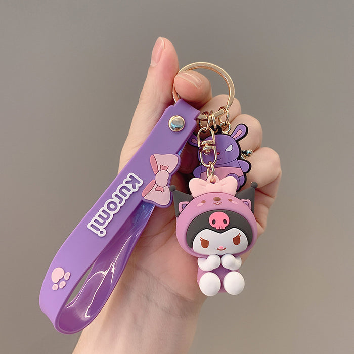 Wholesale doll key chain cartoon car key pendant MOQ≥2 JDC-KC-JCai019