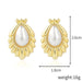 Jewelry WholesaleWholesale vintage court style pearl stud earrings JDC-ES-ManY002 Earrings 满溢 %variant_option1% %variant_option2% %variant_option3%  Factory Price JoyasDeChina Joyas De China