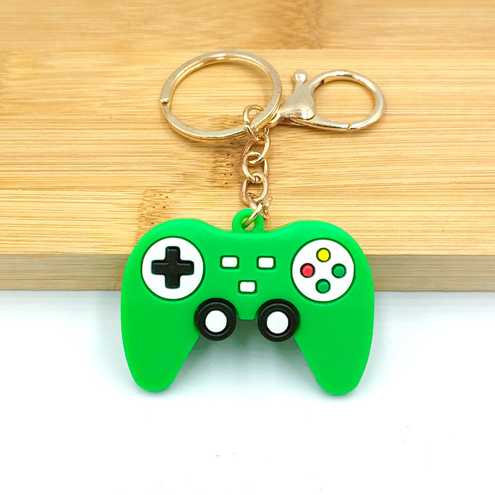 Jewelry WholesaleWholesale Mini Gamepad Keyboard PVC Metal Cartoon Keychain JDC-KC-DY013 Keychains 帝雁 %variant_option1% %variant_option2% %variant_option3%  Factory Price JoyasDeChina Joyas De China