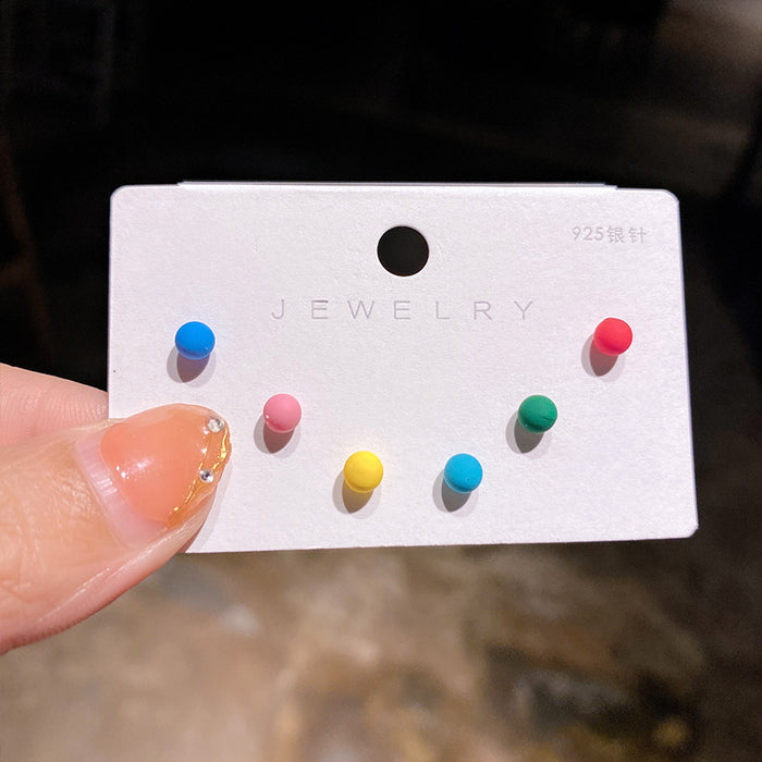 Jewelry WholesaleWholesale color bear daisy flower flower alloy stud earrings MOQ≥2 JDC-ES-XiaY003 Earrings 夏樱 %variant_option1% %variant_option2% %variant_option3%  Factory Price JoyasDeChina Joyas De China