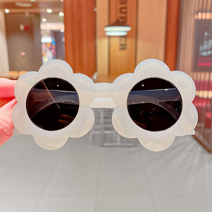 Jewelry WholesaleWholesale children's round frame skeleton sunglasses JDC-SG-HengX004 Sunglasses 恒曦 %variant_option1% %variant_option2% %variant_option3%  Factory Price JoyasDeChina Joyas De China